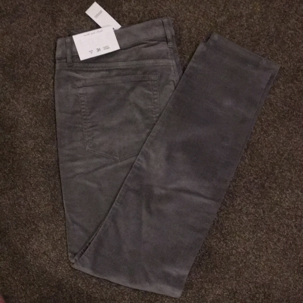 NWT loft curvy skinny corduroy pants